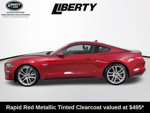 Rapid Red Metallic Tinted Clearcoat 2023 Ford Mustang GT Premium