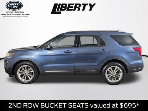 Blue Metallic 2019 Ford Explorer XLT