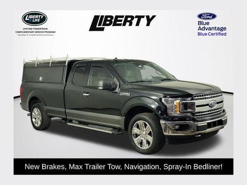 Agate Black Metallic 2019 Ford F-150 XLT