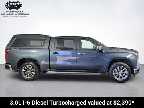 Shadow Gray Metallic 2021 Chevrolet Silverado 1500 LT