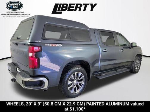 Shadow Gray Metallic 2021 Chevrolet Silverado 1500 LT
