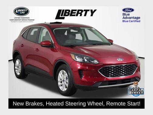 Rapid Red Metallic Tinted Clearcoat 2021 Ford Escape SE