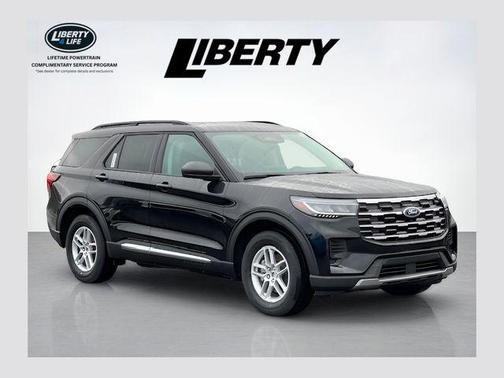 Black Metallic 2026 Ford Explorer Active