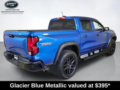 Glacier Blue Metallic 2023 Chevrolet Colorado Trail Boss