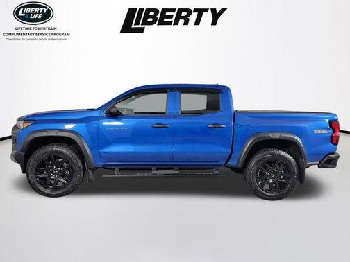 Glacier Blue Metallic 2023 Chevrolet Colorado Trail Boss