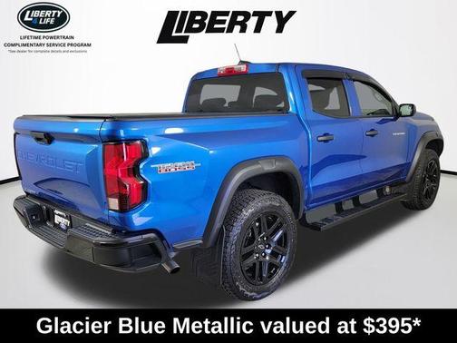 Glacier Blue Metallic 2023 Chevrolet Colorado Trail Boss
