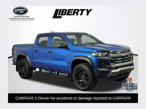 Glacier Blue Metallic 2023 Chevrolet Colorado Trail Boss