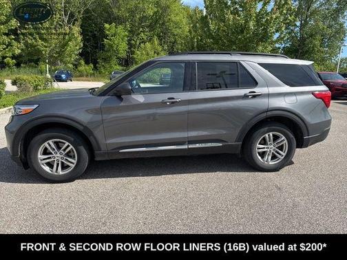 Carbonized Gray Metallic 2023 Ford Explorer XLT