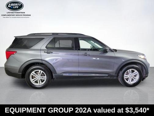 Carbonized Gray Metallic 2023 Ford Explorer XLT
