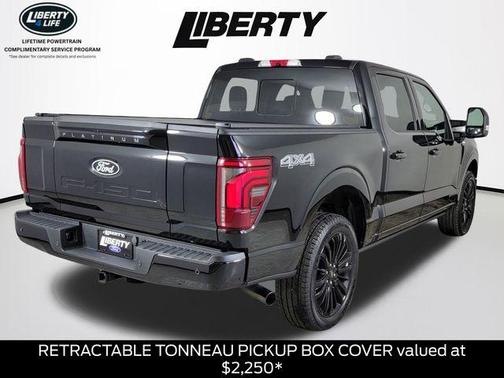 Agate Black Metallic 2025 Ford F-150 Platinum