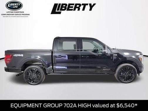 Agate Black Metallic 2025 Ford F-150 Platinum