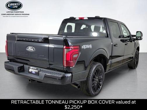 Agate Black Metallic 2025 Ford F-150 Platinum