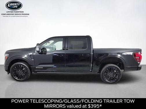 Agate Black Metallic 2025 Ford F-150 Platinum