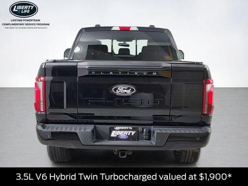 Agate Black Metallic 2025 Ford F-150 Platinum