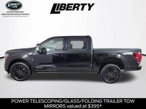 Agate Black Metallic 2025 Ford F-150 Platinum
