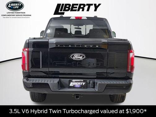 Agate Black Metallic 2025 Ford F-150 Platinum
