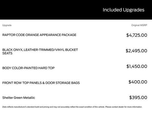 2025 Ford Bronco Raptor