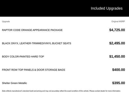 2025 Ford Bronco Raptor