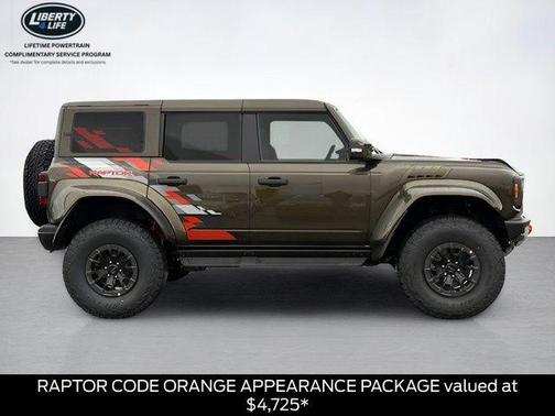 Green Metallic 2025 Ford Bronco Raptor