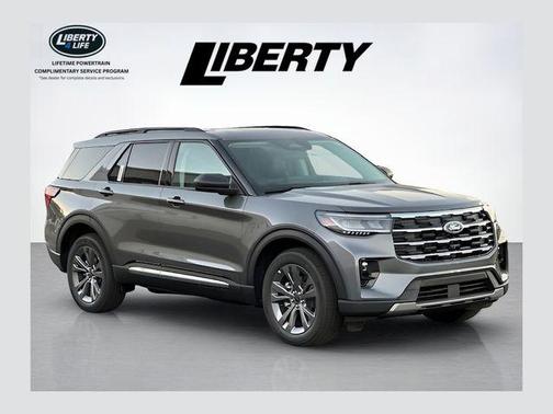 Gray Metallic 2026 Ford Explorer Active