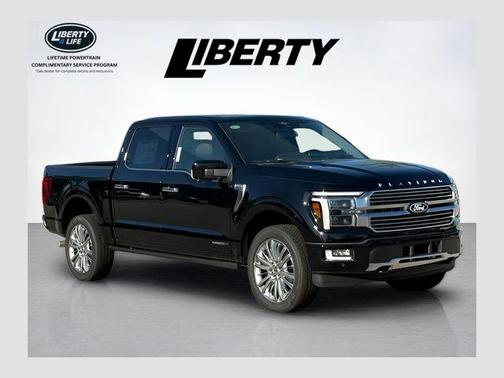 Black Metallic 2026 Ford F-150 Platinum