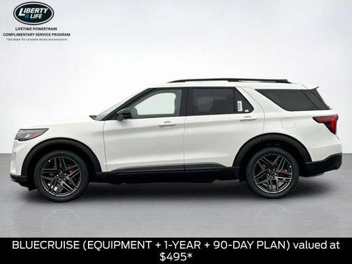 White Metallic 2026 Ford Explorer ST-Line