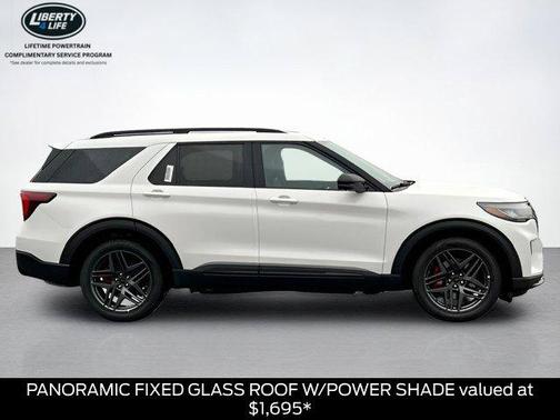 White Metallic 2026 Ford Explorer ST-Line