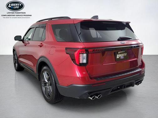 Rapid Red Metallic Tinted Clearcoat 2025 Ford Explorer ST