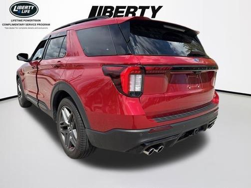 Rapid Red Metallic Tinted Clearcoat 2025 Ford Explorer ST