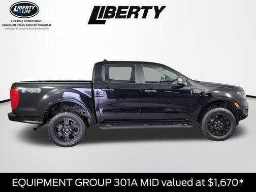 Shadow Black Metallic 2021 Ford Ranger XLT