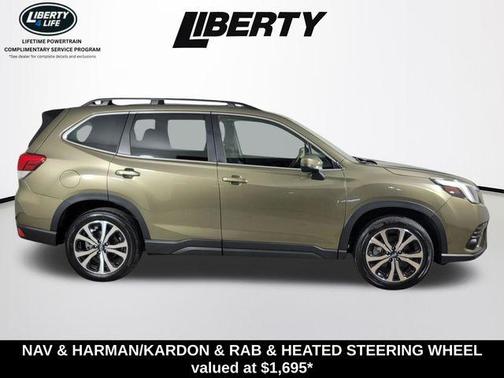 Autumn Green Metallic 2024 Subaru Forester Limited