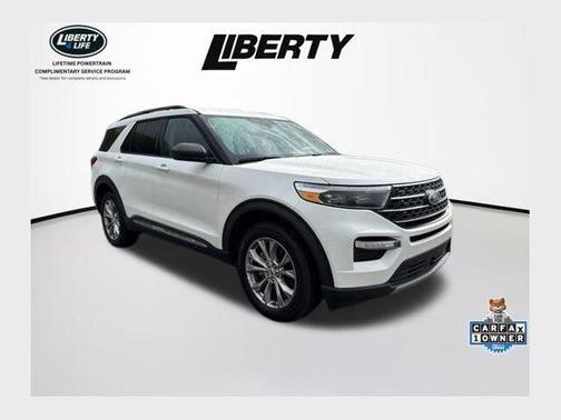 Star White 2024 Ford Explorer XLT