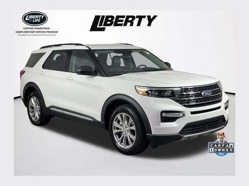 Star White 2024 Ford Explorer XLT