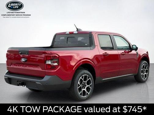 Ruby Red Metallic 2026 Ford Maverick Lariat
