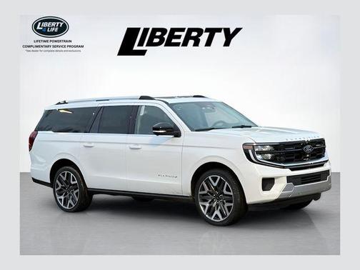 White 2026 Ford Expedition Max Platinum