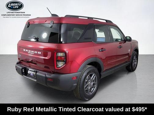 Ruby Red Metallic Tinted Clearcoat 2025 Ford Bronco Sport Big Bend