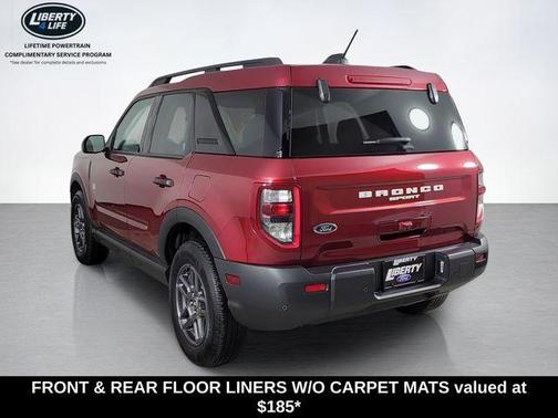 Ruby Red Metallic Tinted Clearcoat 2025 Ford Bronco Sport Big Bend