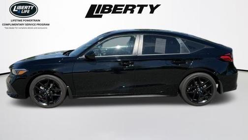 Crystal Black Pearl 2024 Honda Civic Sport