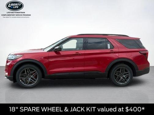 Red Metallic 2026 Ford Explorer ST