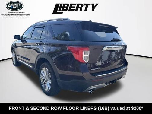 Rapid Red Metallic Tinted Clearcoat 2023 Ford Explorer Limited