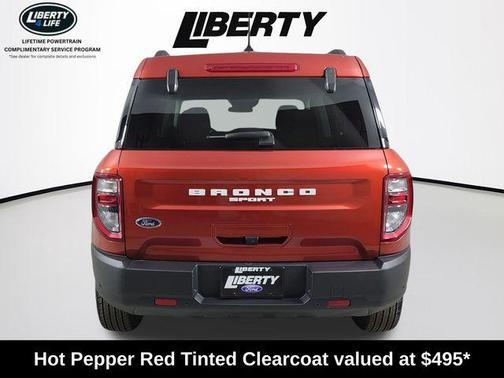 Chili Pepper Red 2023 Ford Bronco Sport Big Bend