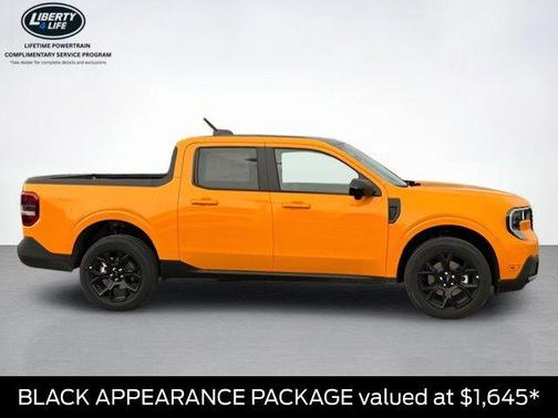 Orange 2026 Ford Maverick Lariat