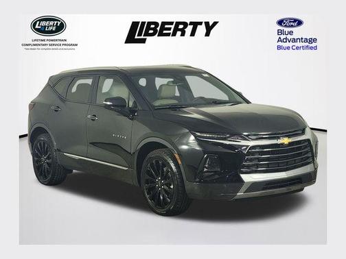 Black 2022 Chevrolet Blazer Premier