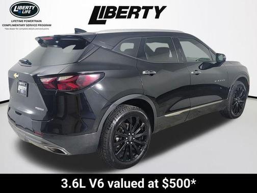 Black 2022 Chevrolet Blazer Premier