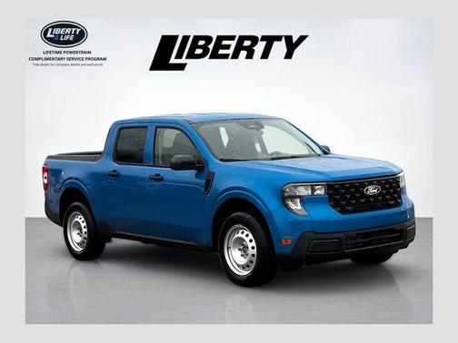 Blue 2025 Ford Maverick XL