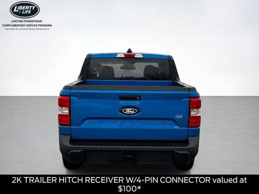 Blue 2025 Ford Maverick XL