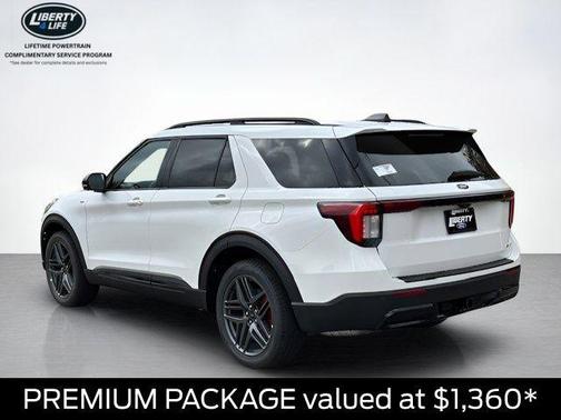 White Metallic 2026 Ford Explorer ST-Line