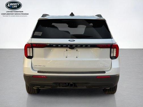 White Metallic 2026 Ford Explorer Active