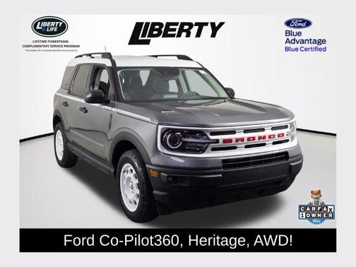 Carbonized Gray Metallic 2023 Ford Bronco Sport Heritage