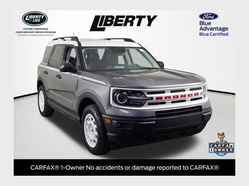 Carbonized Gray Metallic 2023 Ford Bronco Sport Heritage